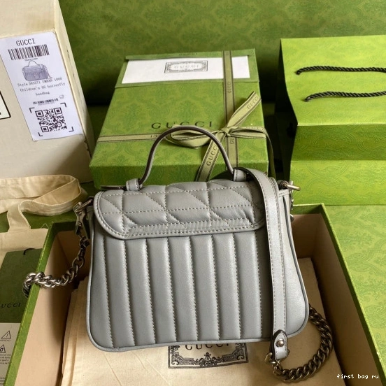 First bag ru Top Marmont GUCCI Bag Handle Mini GG 0730